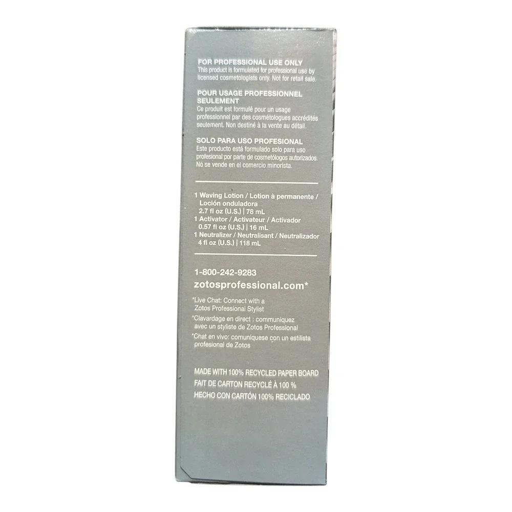 Zotos Professional Quantum Extra Body Acid Perm Permanent Kit Medium Firm‎ Hair